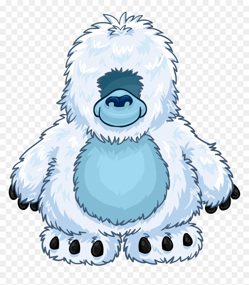 Club Penguin Wiki - Abominable Snowman Club Penguin, HD Png Download - yeti png