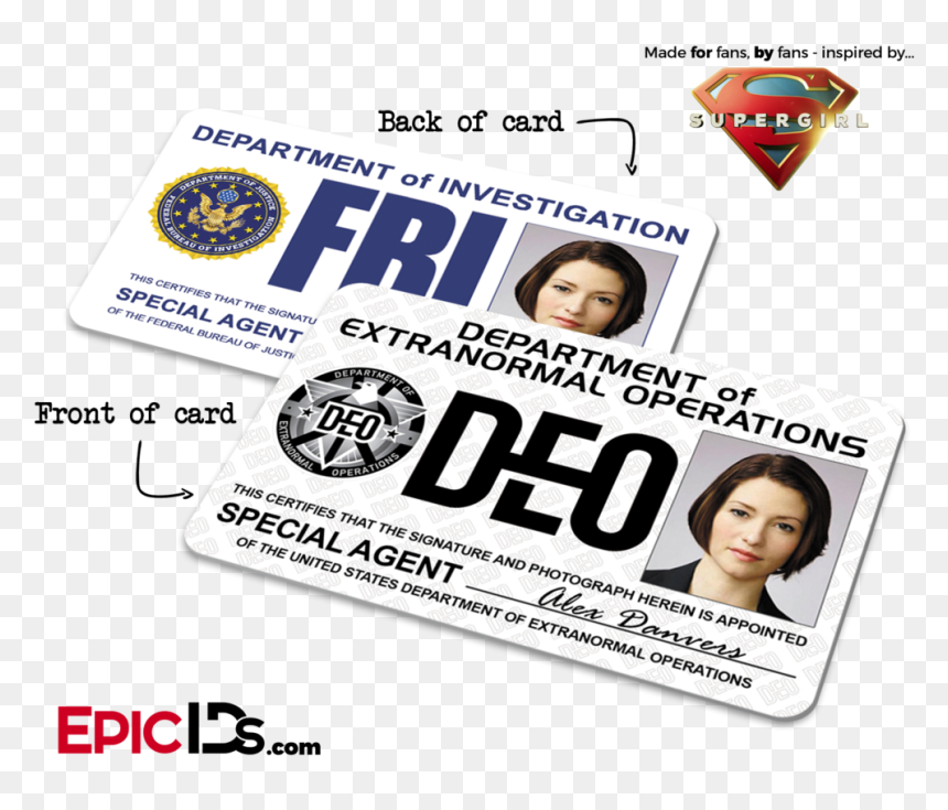 Department Of Extranormal Operations "supergirl - Parallel, HD Png Download - supergirl logo png