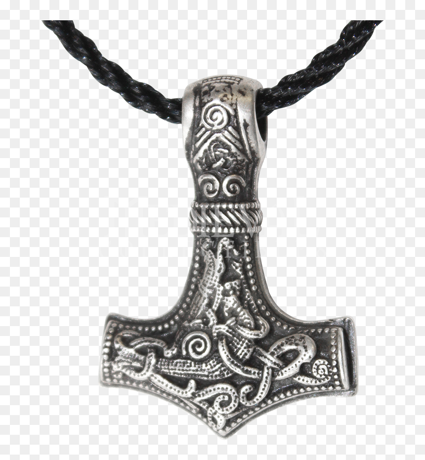 Vikings Clothing And Jewelry, HD Png Download - mjolnir png