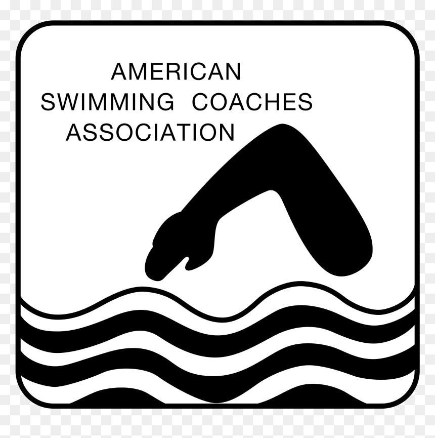 American Swimming Coaches Association Logo Png Transparent - Swimming Vector, Png Download - swimming png