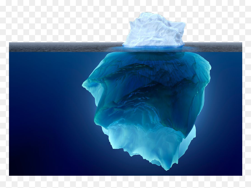 Glacier Clipart Underwater - Underwater Iceberg, HD Png Download - underwater png