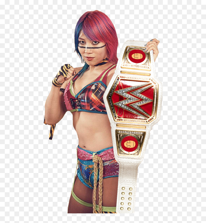 0 Replies 1 Retweet 6 Likes - Wwe Raw Women's Championship Asuka, HD Png Download - asuka png