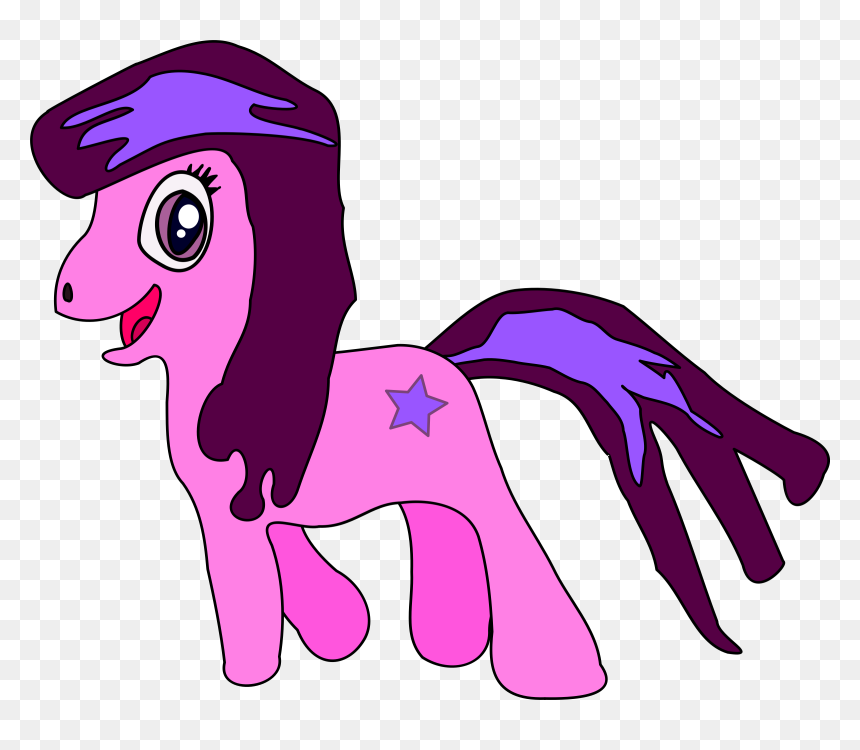 Magic Pony Clip Arts - Pony, HD Png Download - pony png