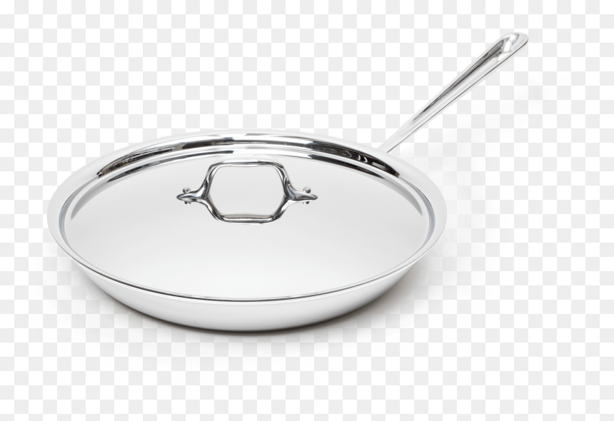 Frying Pan , Png Download - Silver, Transparent Png - frying pan png