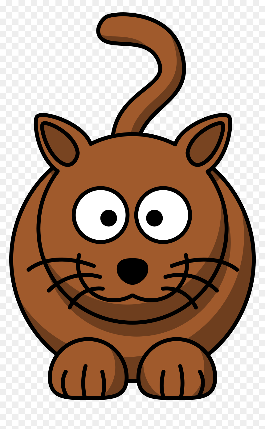 Cartoon Cat Clip Arts - Cartoon Cat Clip Art, HD Png Download - cartoon cat png