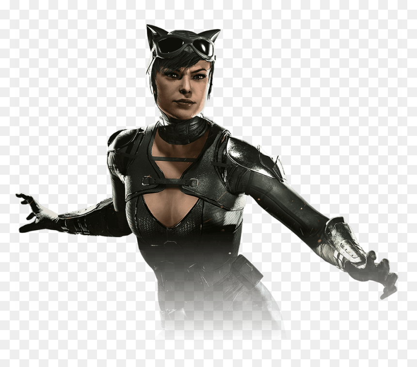 Cat Woman Injustice 2 , Png Download - Injustice 2 Catwoman Costumes, Transparent Png - injustice 2 logo png