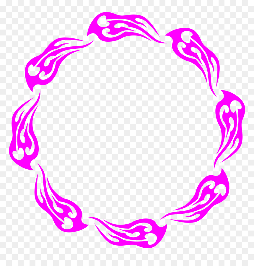Flames Clip Art, HD Png Download - fire circle png