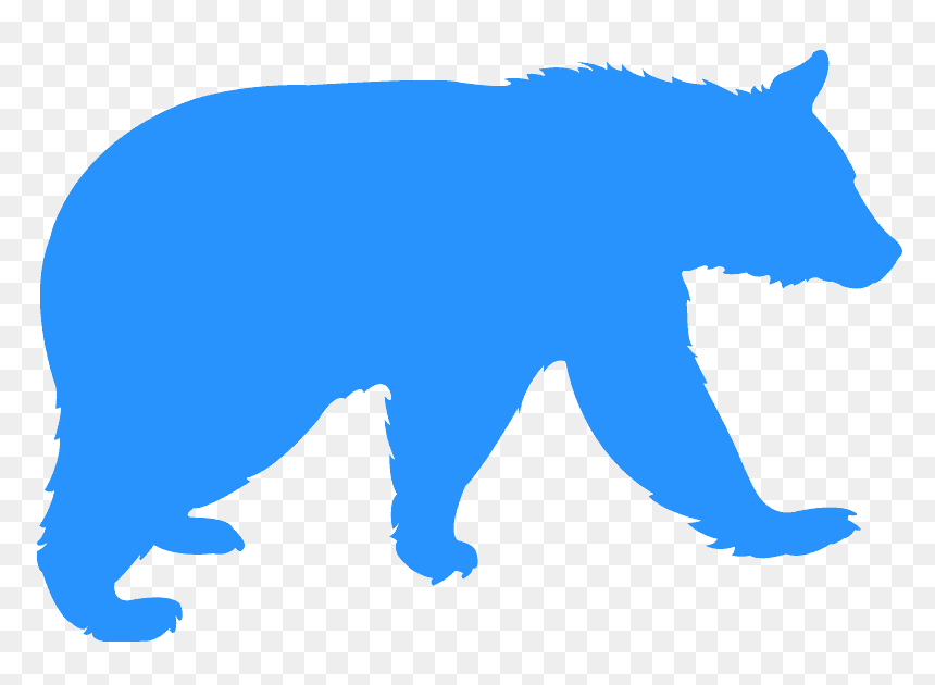 Clip Art, HD Png Download - bear silhouette png