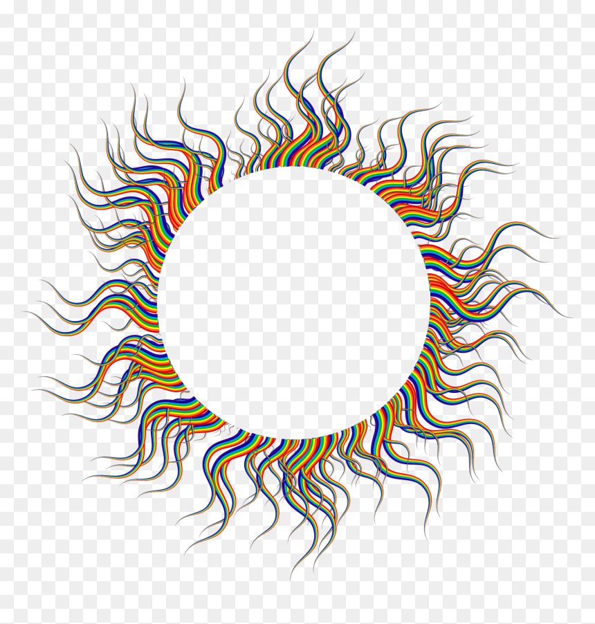 Picture Frames Ornament Drawing Video Plastic - Png Palm Tree In A Circle, Transparent Png - video border png