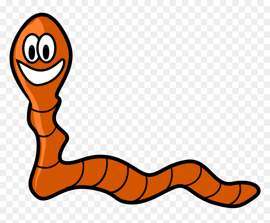 Worm Clip Arts - Worm Clip Art, HD Png Download - worm png