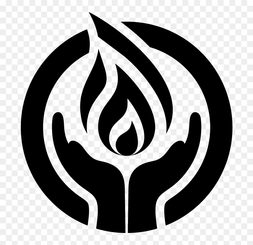 Fuufhc Logo Black 10in 900px Clear Unitarian Chalice - Charing Cross Tube Station, HD Png Download - mazda logo png