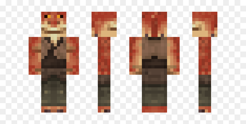 Ww1 German Minecraft Skin, HD Png Download - jar jar binks png