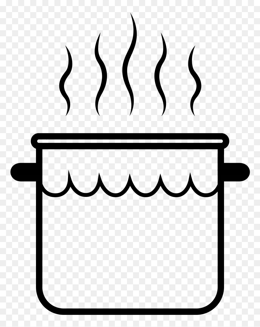 Hot Water Coloring Page - Hot Water Clipart Black And White, HD Png Download - water clipart png