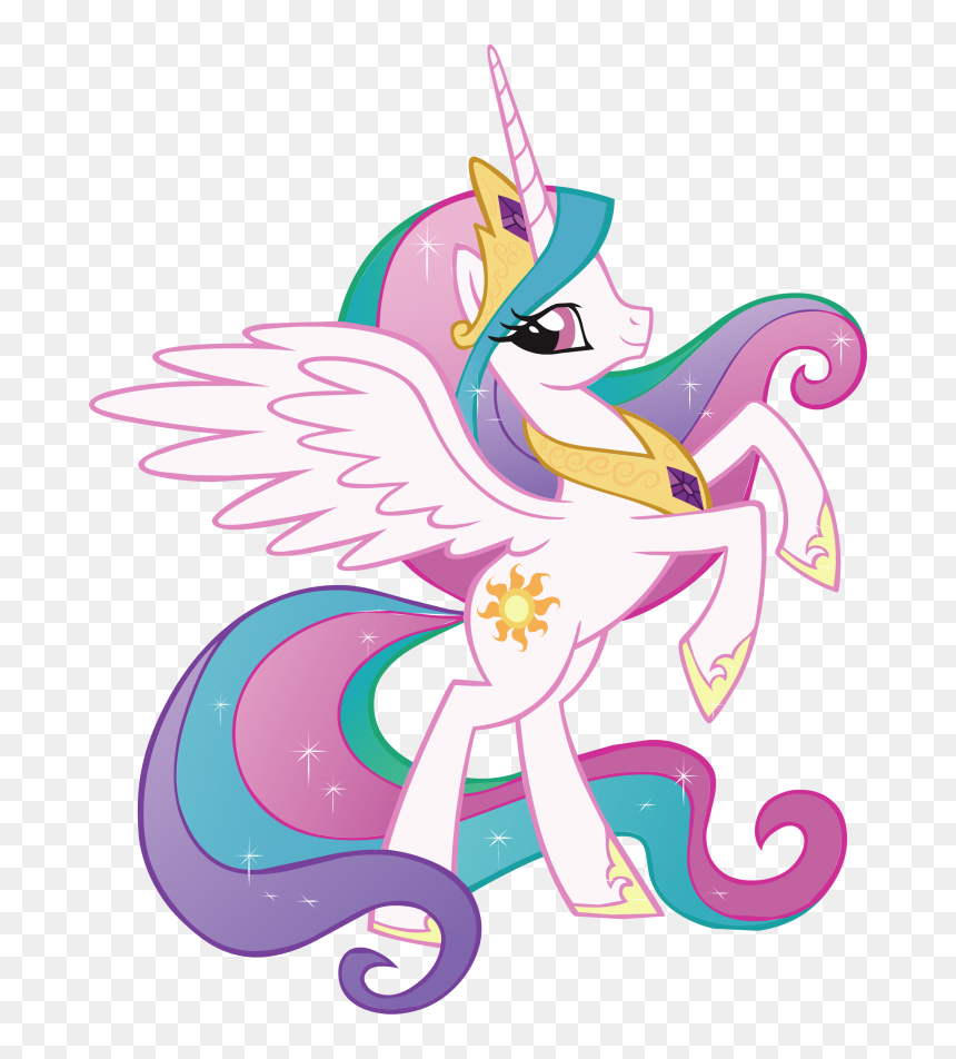 Transparent Pony Png - Princess Celestia, Png Download - pony png