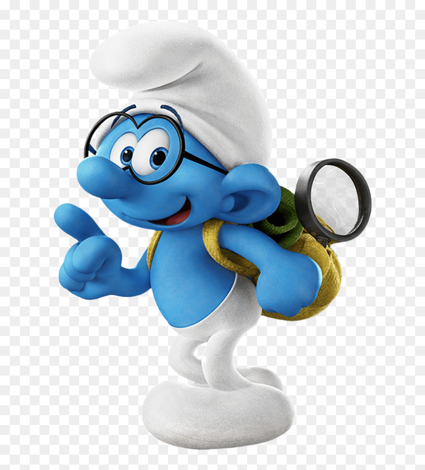Smurfs The Lost Village Brainy, HD Png Download - village png
