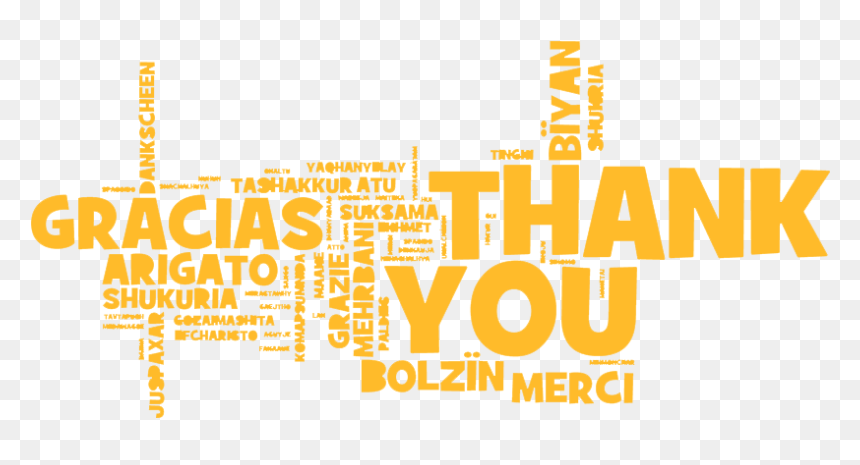 Thanks You For Lunch , Png Download - Gracias Thank You Transparent, Png Download - gracias png