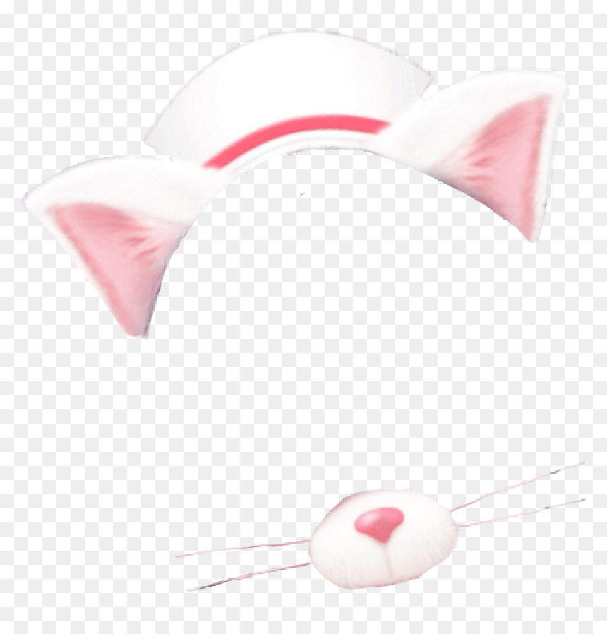 Nurse Nursing Cat Kitty Cute Animal Mask Snow - Kawaii Nurse Hat Png, Transparent Png - nurse hat png