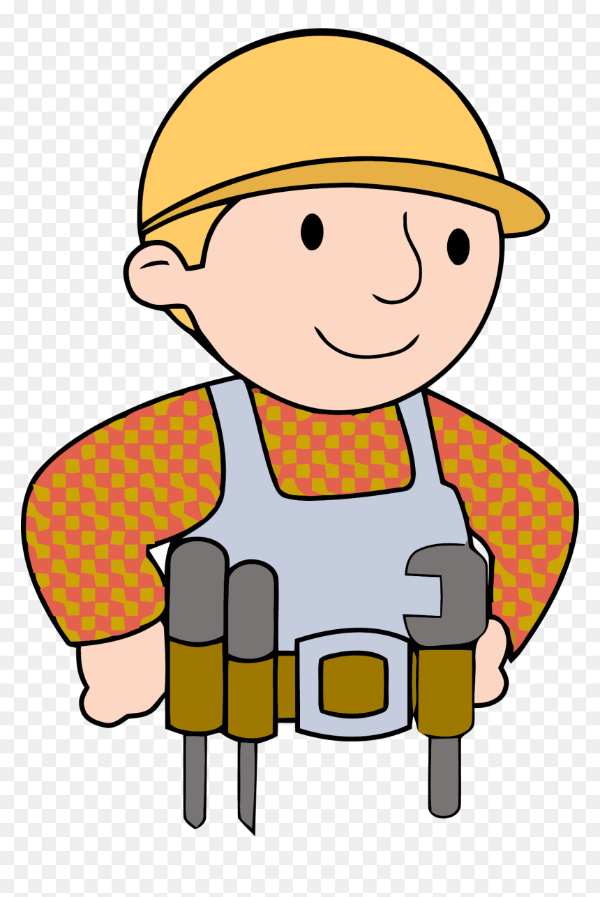 Bob The Builder Carpenter Clipart Png - Bob The Builder Icon, Transparent Png - bob the builder png