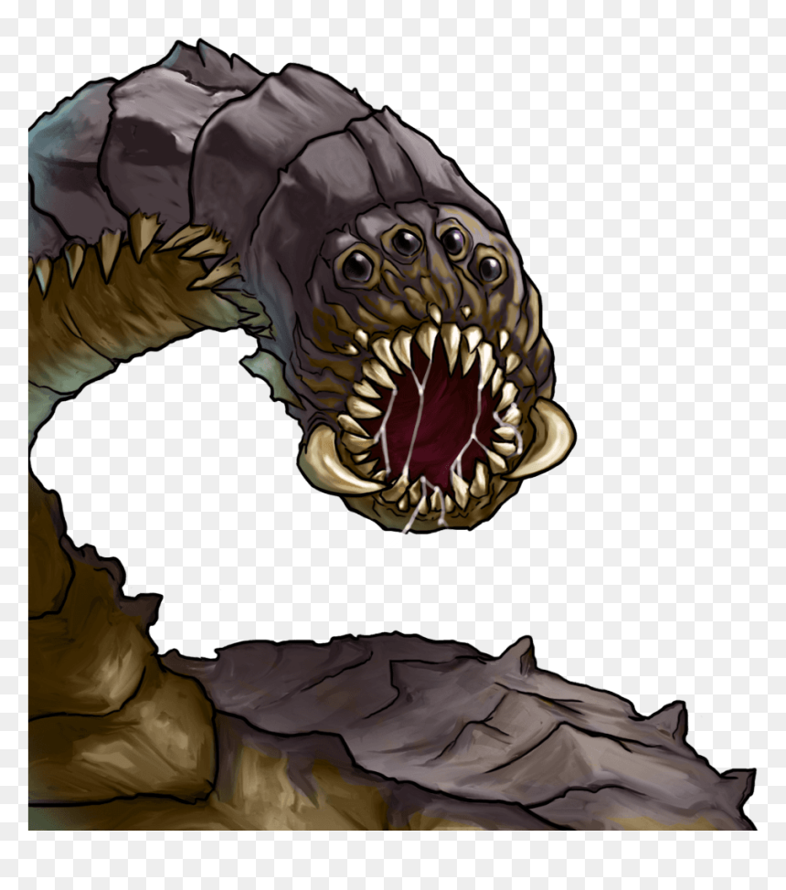 Gems Of War Wikia - Gems Of War Monster, HD Png Download - worm png