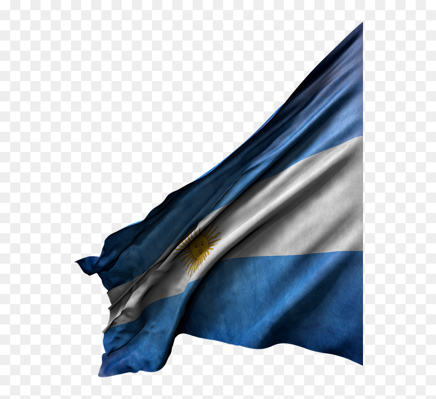 Laminated Poster Sun Argentina Flag Argentine Blue - Argentina Bendera Sobek, HD Png Download - argentina flag png