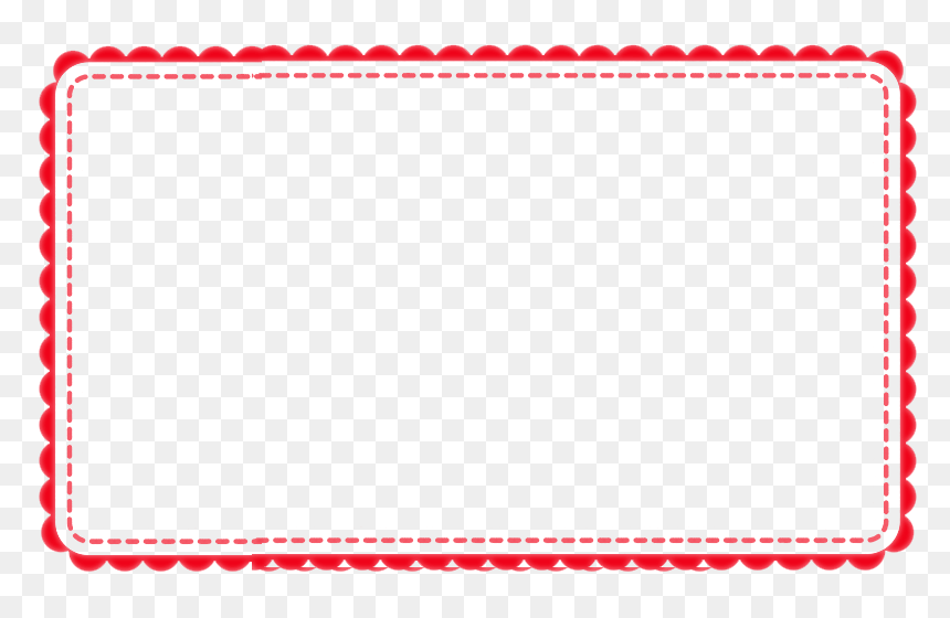 X - Carmine, HD Png Download - video border png