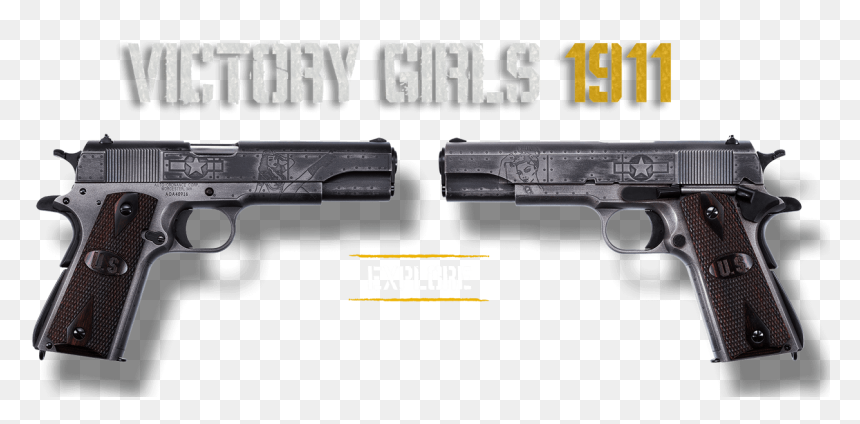 Girl Victory Png - 1911 Auto Ordnance Victory Girls, Transparent Png - victory png