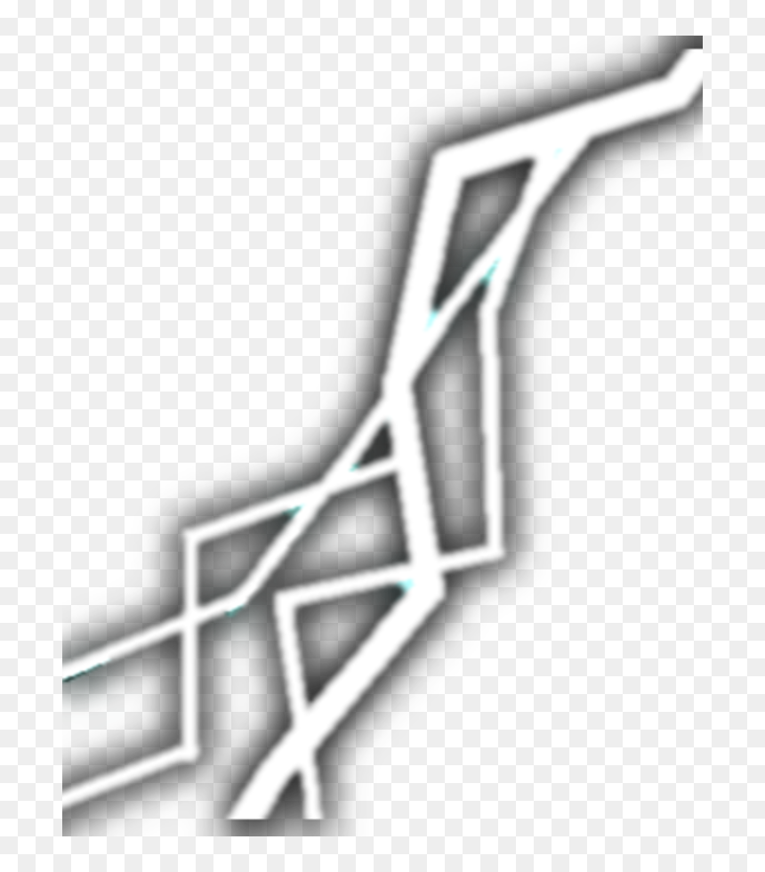 Line Art, HD Png Download - lightning bolts png