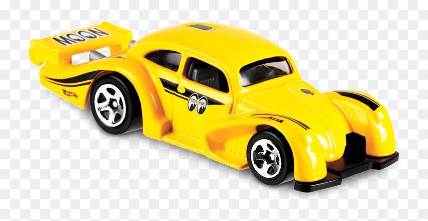 Hot Wheels Volkswagen Kafer Racer Yellow, HD Png Download - hot wheels png