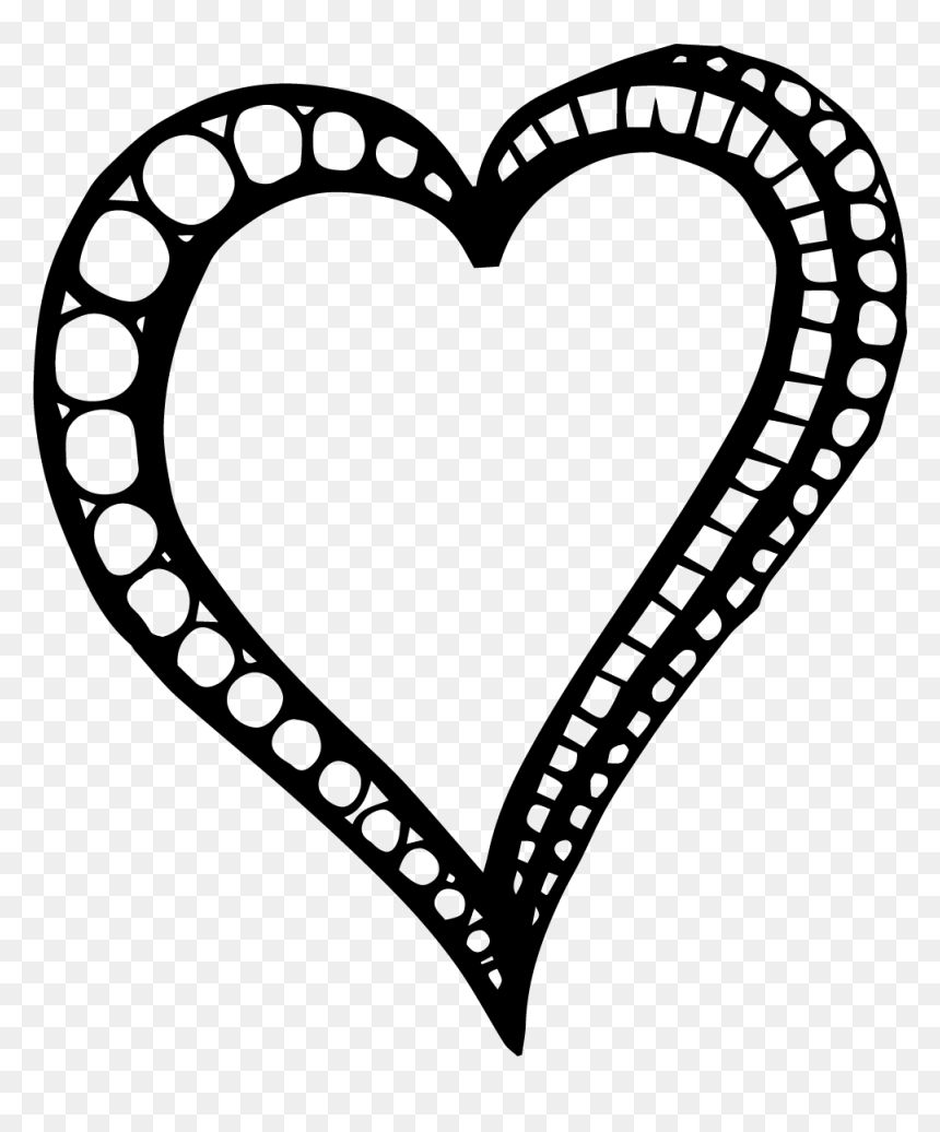 Heart, HD Png Download - heart drawing png