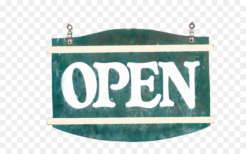 Sign, HD Png Download - open sign png