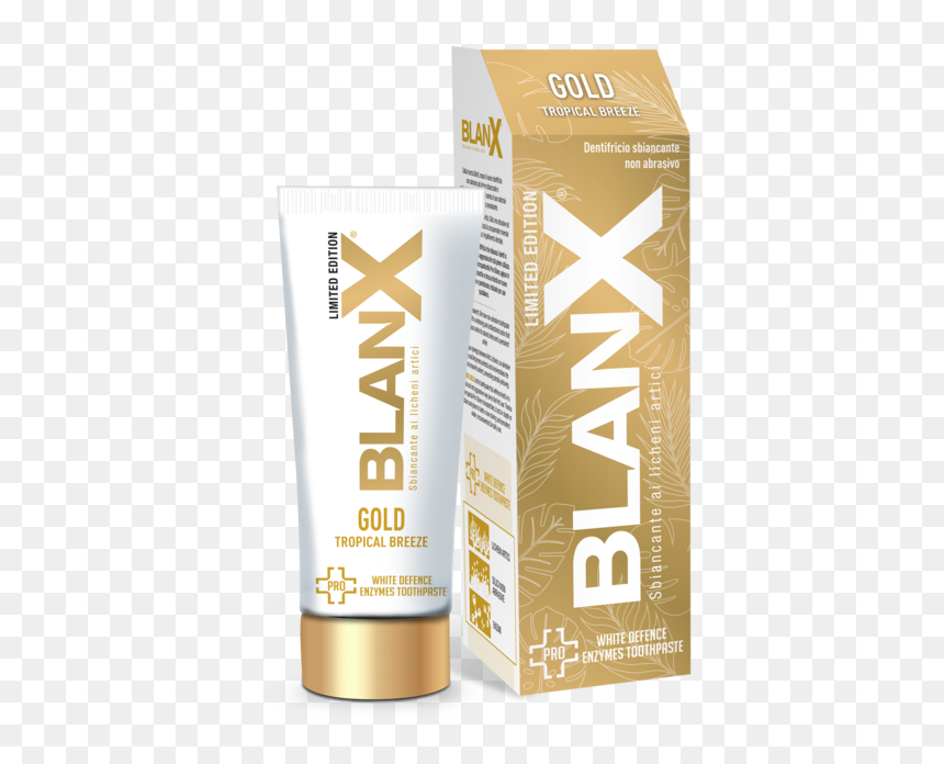 Blanx Pro Gold - Blanx, HD Png Download - gold teeth png