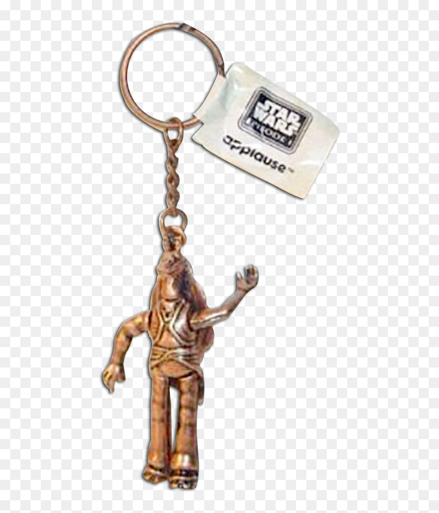 Star Wars Collectible Metal Key Chain Jar Jar Binks - Keychain, HD Png Download - jar jar binks png