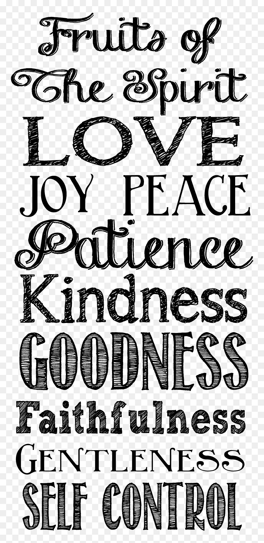 Fruit Of The Spirit Png, Transparent Png - spirit png