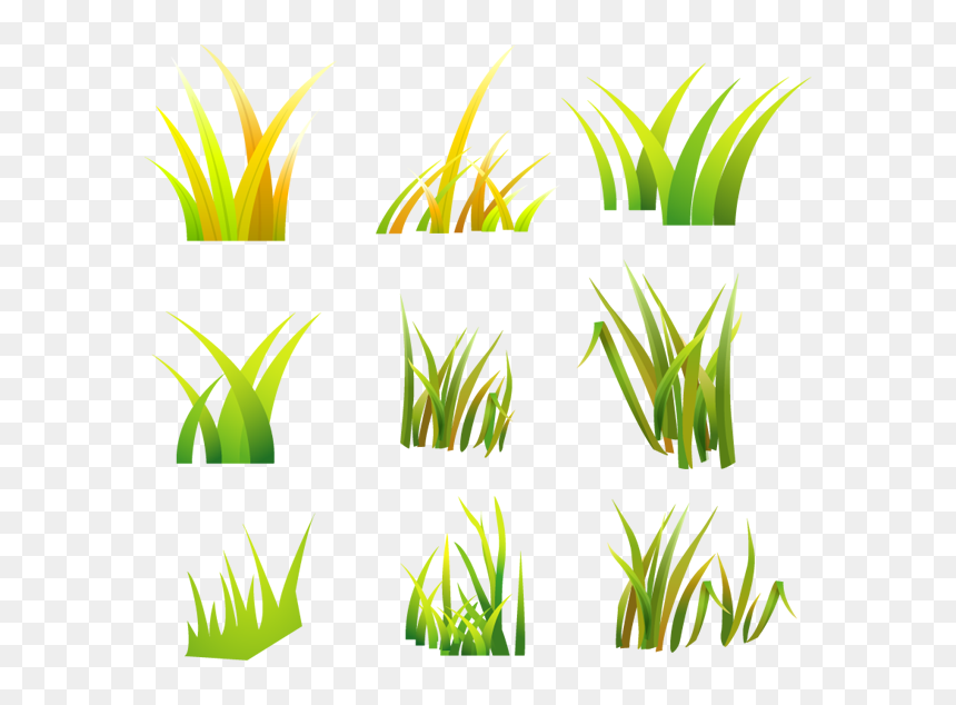 Desert Grass Vector , Png Download, Transparent Png - grass vector png
