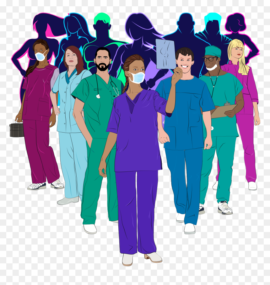 Healthcare Heroes, HD Png Download - nurse hat png