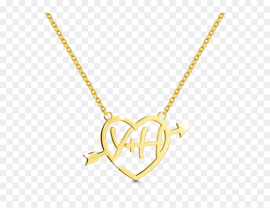 Necklace, HD Png Download - gold arrow png