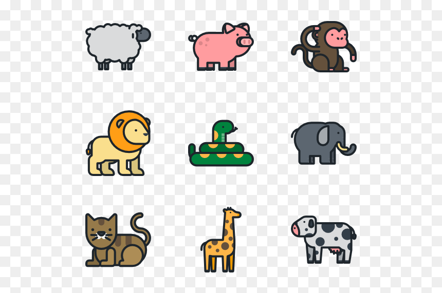 Icon Động Vật Hoang Dã, HD Png Download - gift icon png