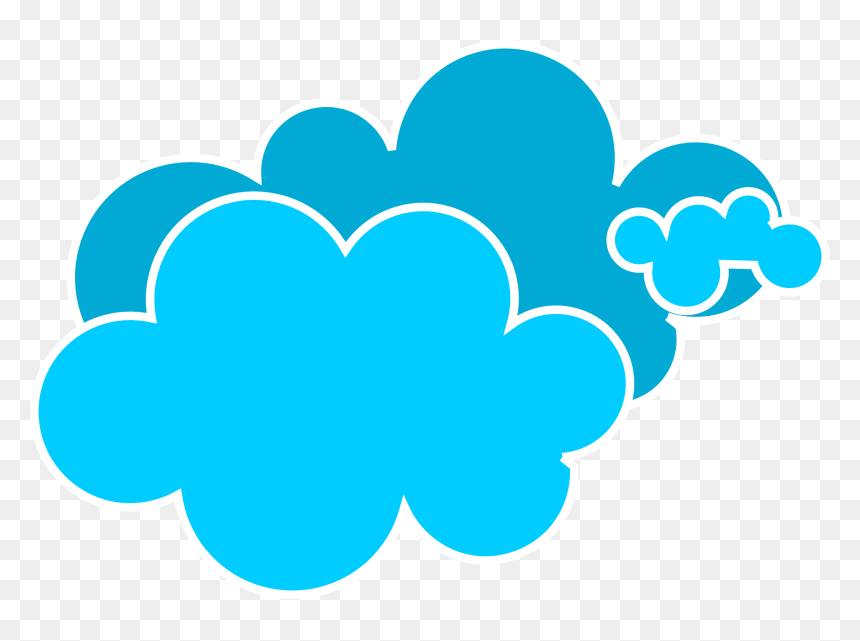 Clouds Clipart, HD Png Download - blue sky png