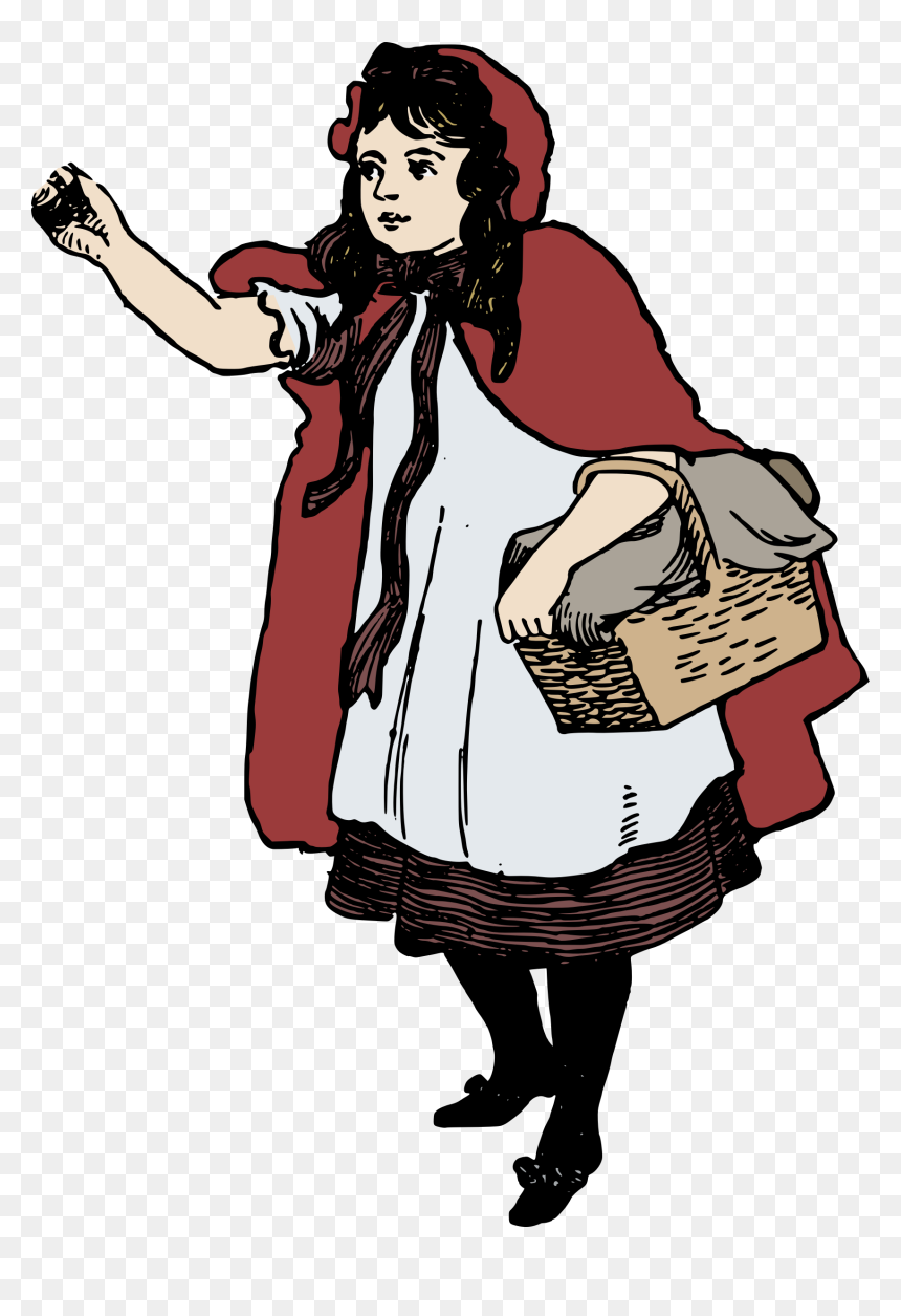 Little Red Riding Hood Clip Arts - Red Riding Hood .png, Transparent Png - red hood png