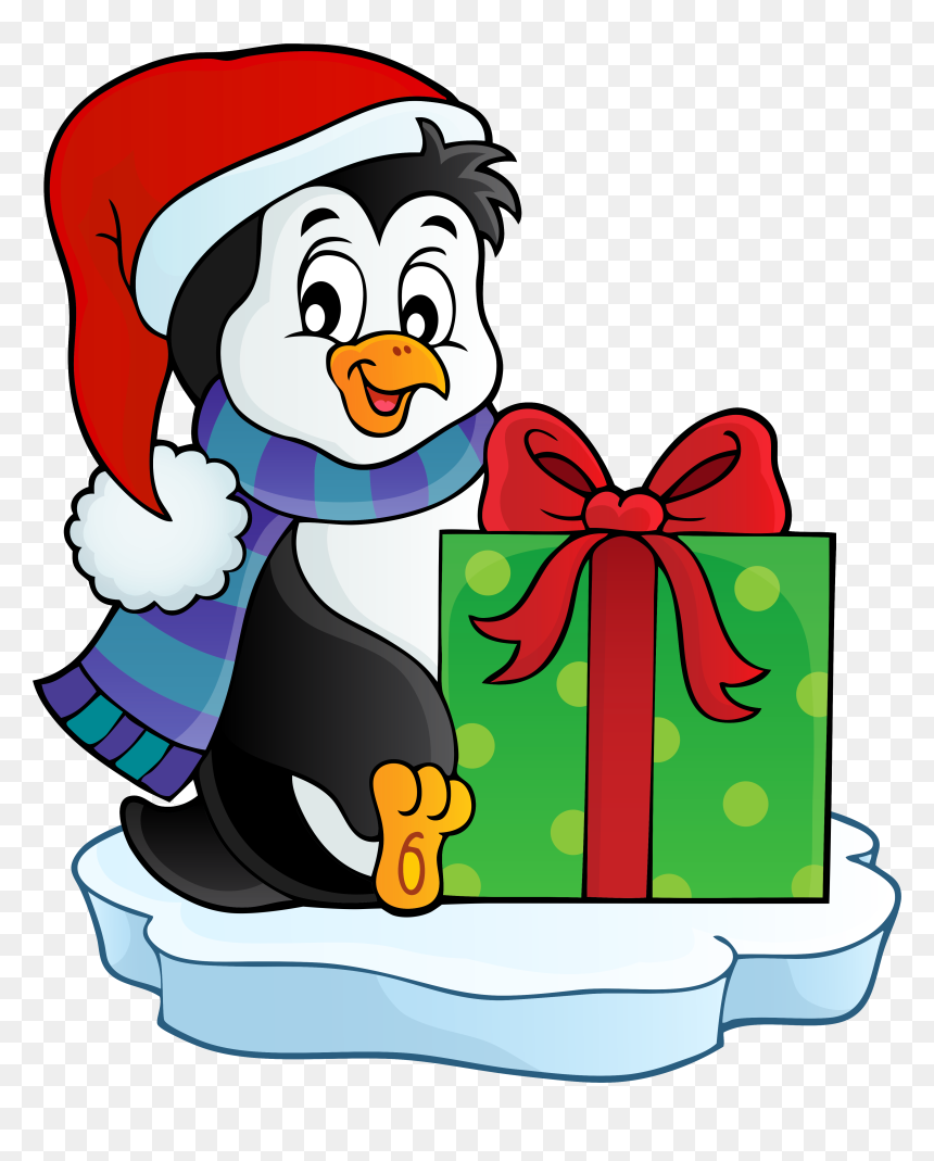 Christmas Penguin Transparent Png - Christmas Penguin Clip Art, Png Download - snowman clipart png