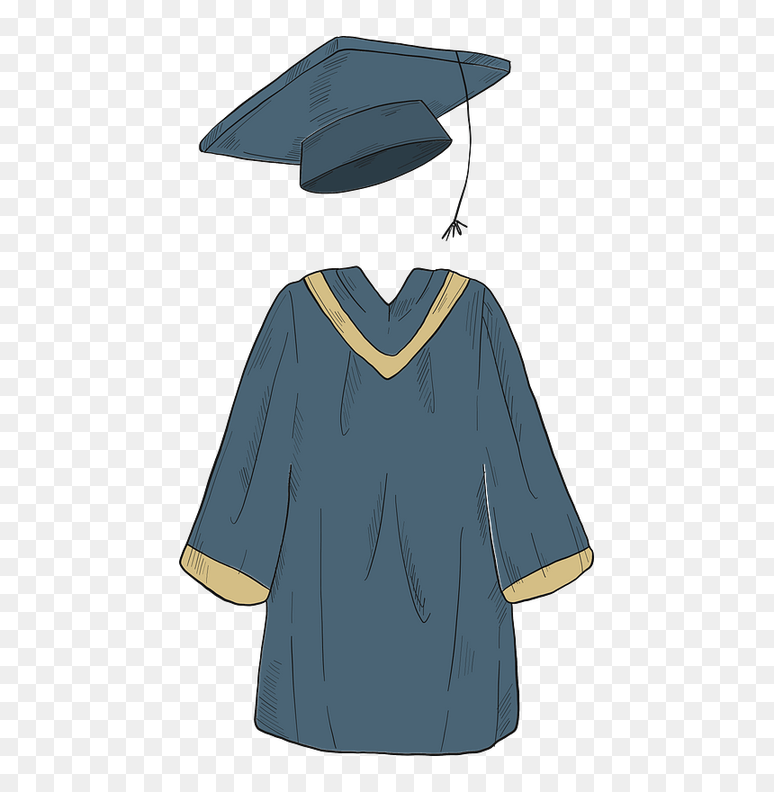 Academic Dress, HD Png Download - graduation cap clipart png