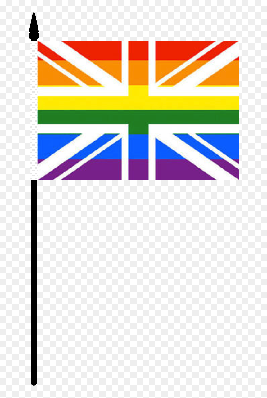 Transparent Union Jack Clipart - London United Kingdom Flag, HD Png Download - rainbow flag png