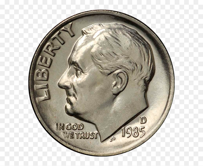 1985 Dime - Dime 1985, HD Png Download - dime png