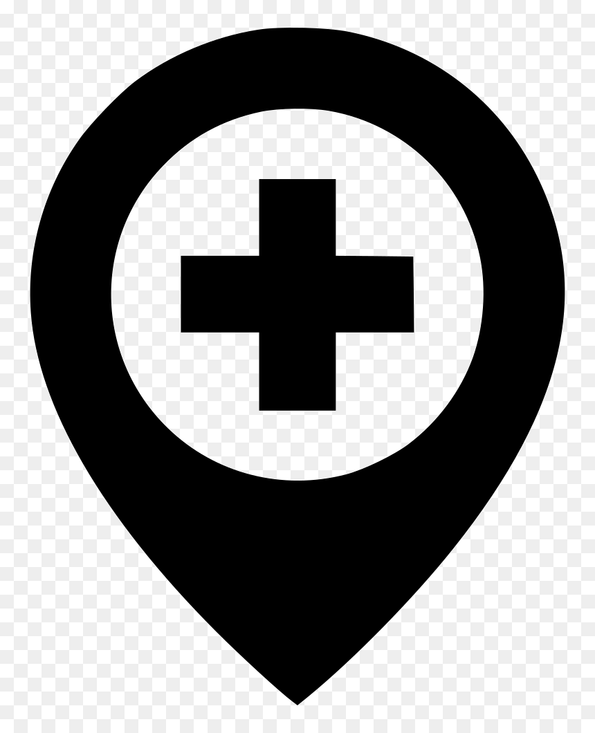 Hospital Map Marker Pin Doctor - London Underground, HD Png Download - hospital png