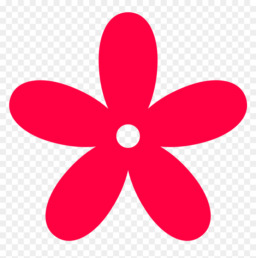 Clipart Flowers Png Images Clipart Flower Png Clipground - Red Flower Clipart, Transparent Png - red flower png