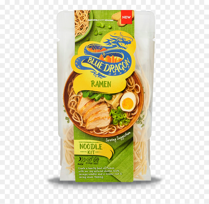 Blue Dragon Ramen Noodle Kit, HD Png Download - ramen noodles png