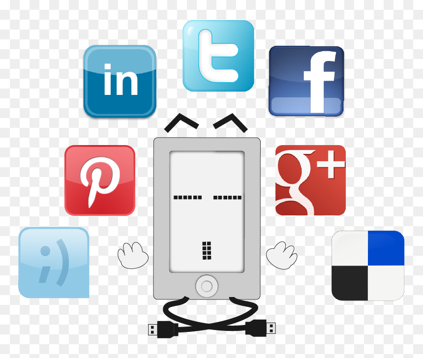 Facebook, HD Png Download - redes sociales png