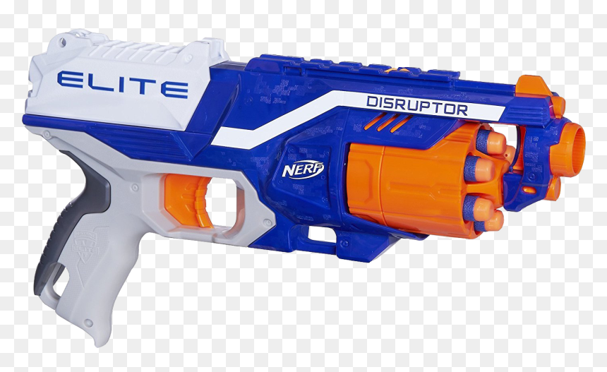 Nerf Battles Blaster - Nerf Disruptor, HD Png Download - nerf gun png