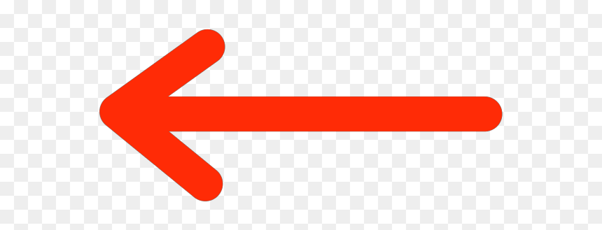 Arrow Left Png, Transparent Png - red arrows png