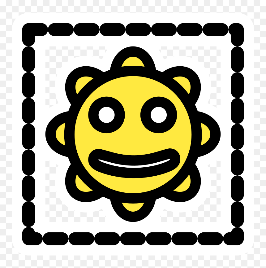 Smiley Sun Icon - Eraser Tool In Computer, HD Png Download - sun icon png